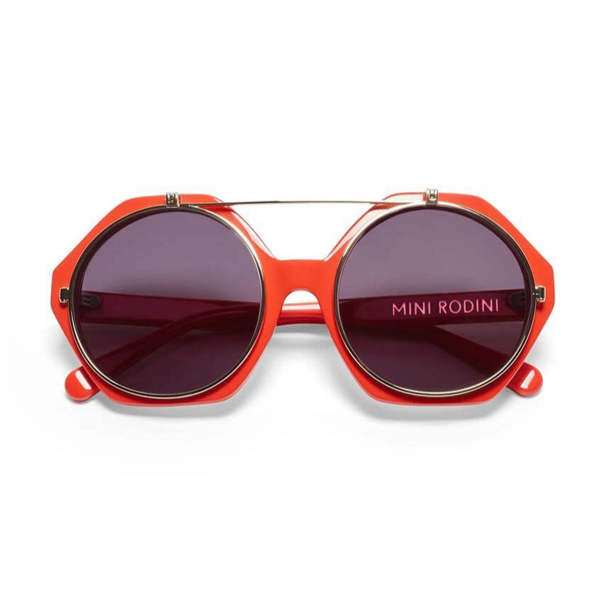 Logo Red Sunglasses