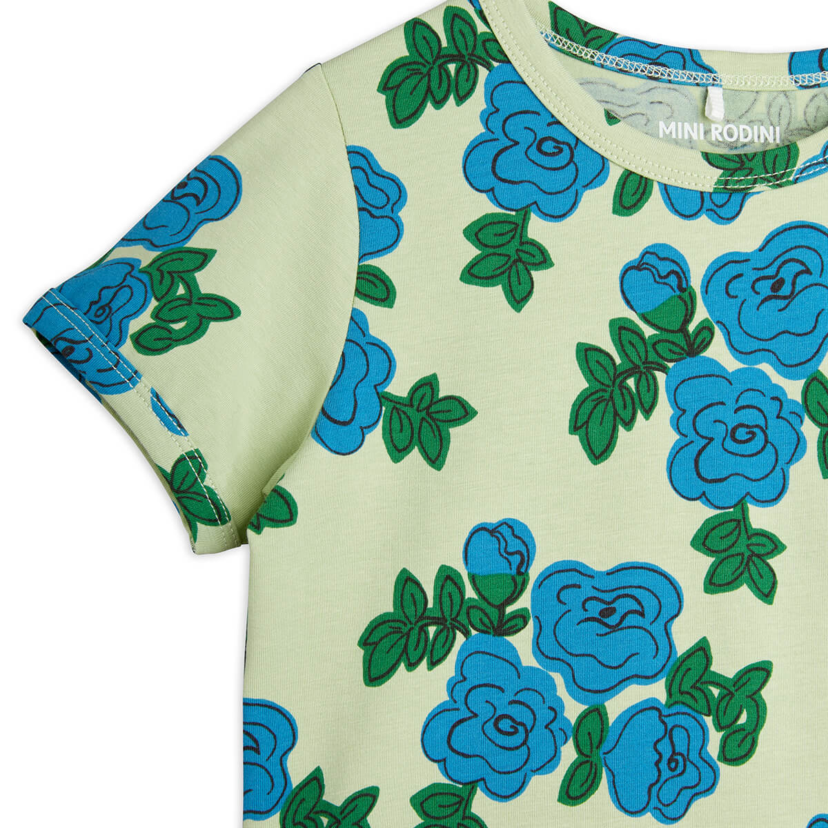 Blue roses aop ss tee