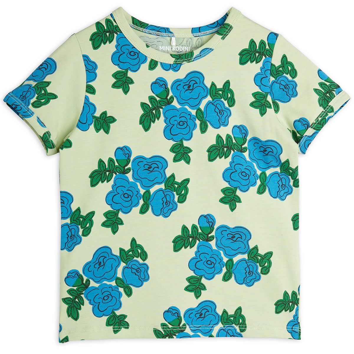 Blue roses aop ss tee