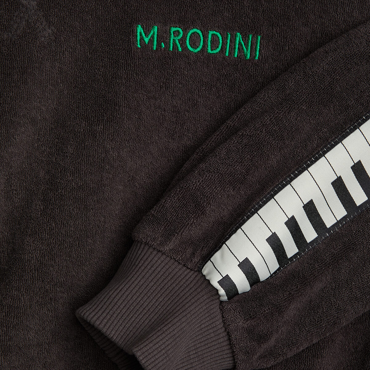 Piano terry sweatshirt