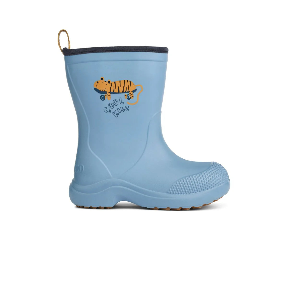 Liewood-Aston Rainboot Tiger / Beach blue