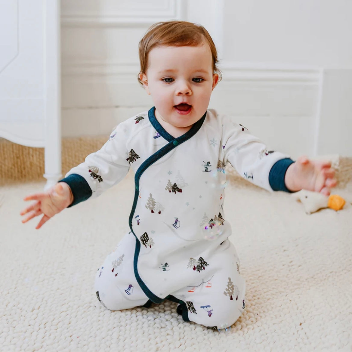 Nest Designs-Kimono Romper Chills N Thrills