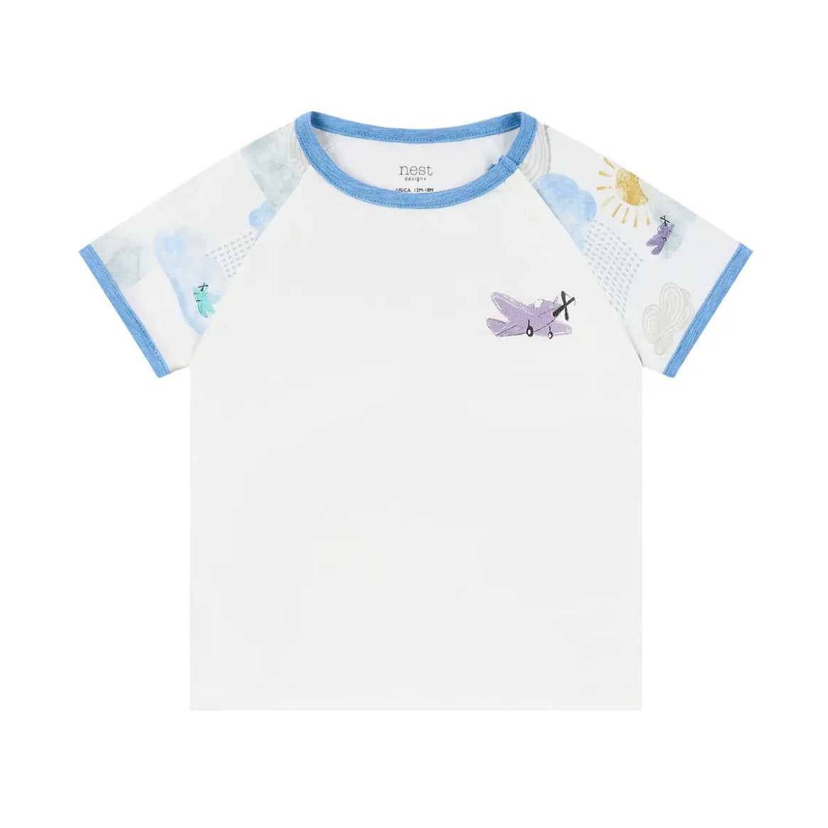 Nest Designs-Short Sleeve Play Set Fluffy Puffs