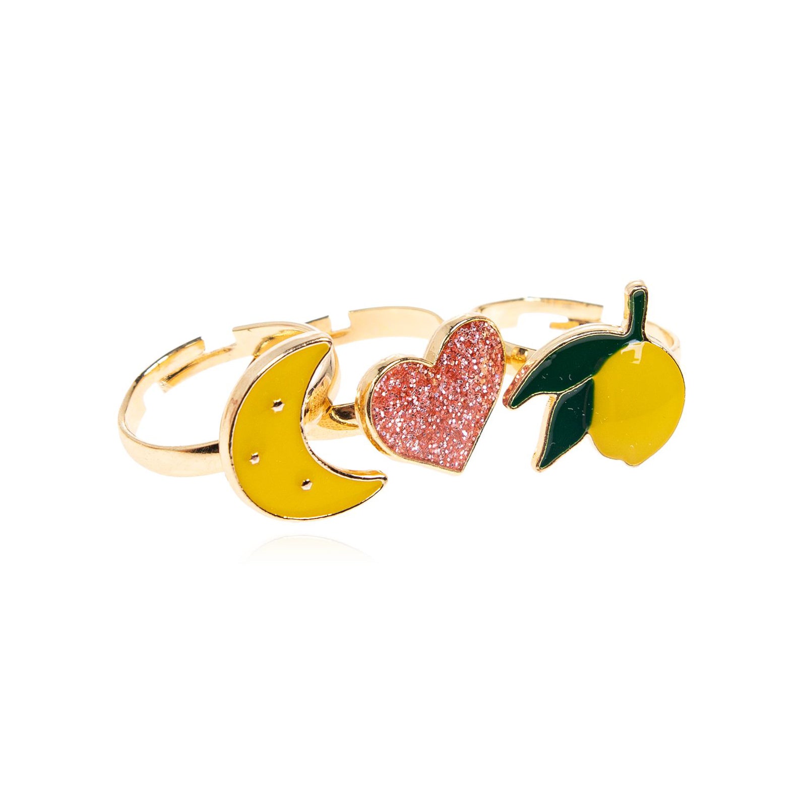 Konges Sløjd-12 Pack Ring Set Display 12 Pcs Multi Color