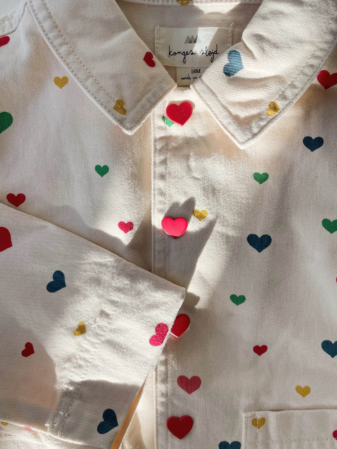 FEN SHIRT JACKET-MULTI HEART BLUSH