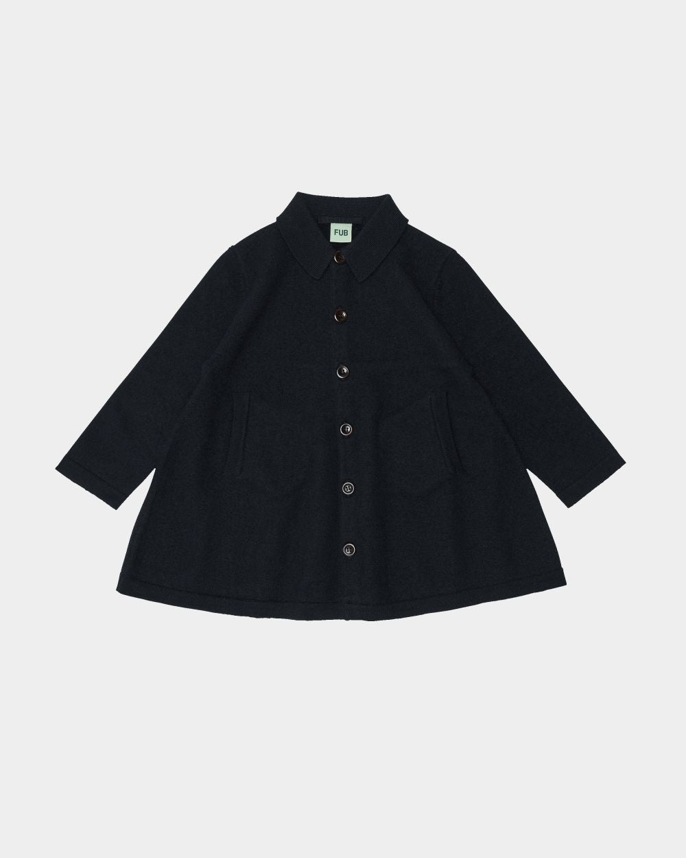 Felted Coat dark navy