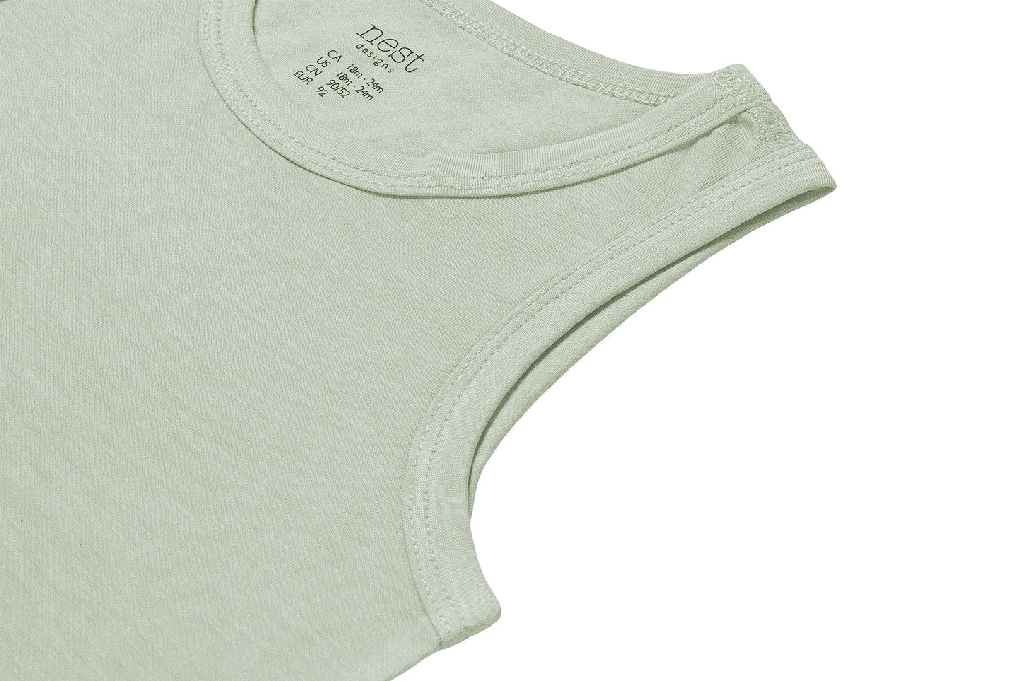 Tank Top (Bamboo Jersey) - Pantone Dewkist