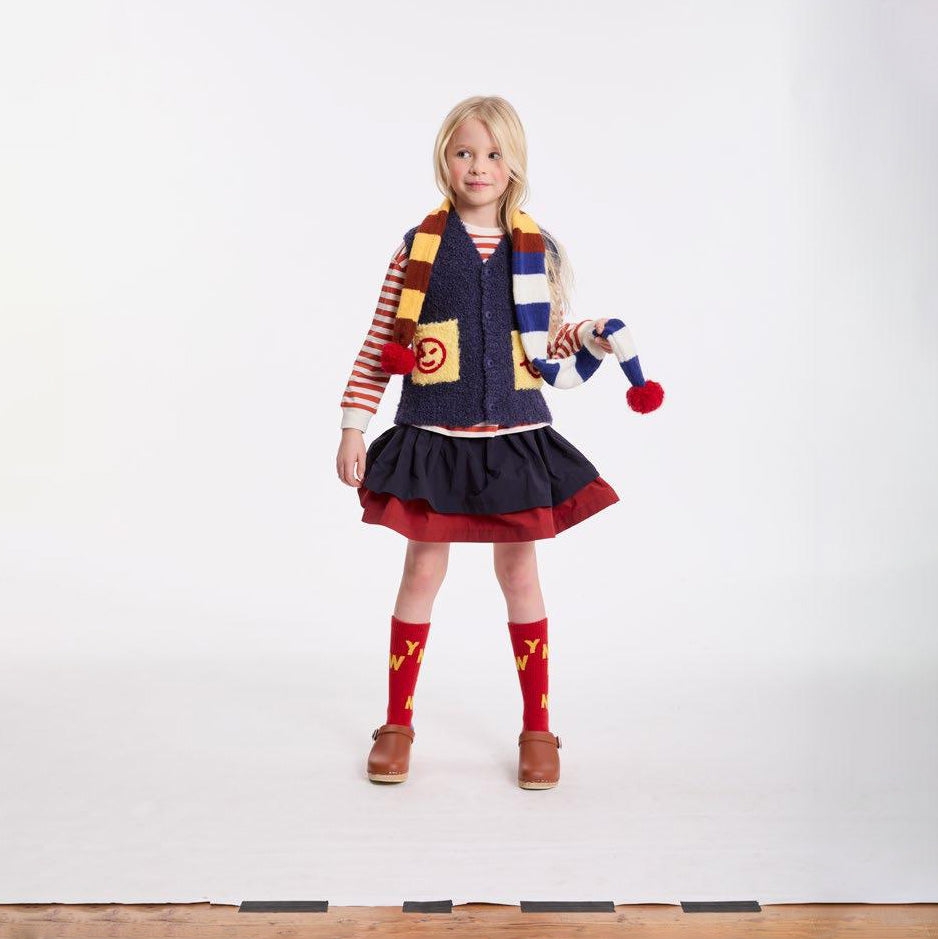 Wynken-Kids Wynken Waistcoat Soft Indigo Blue