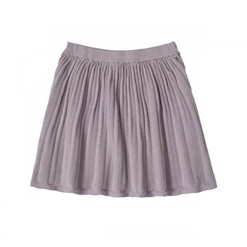 Pointelle Skirt-heather