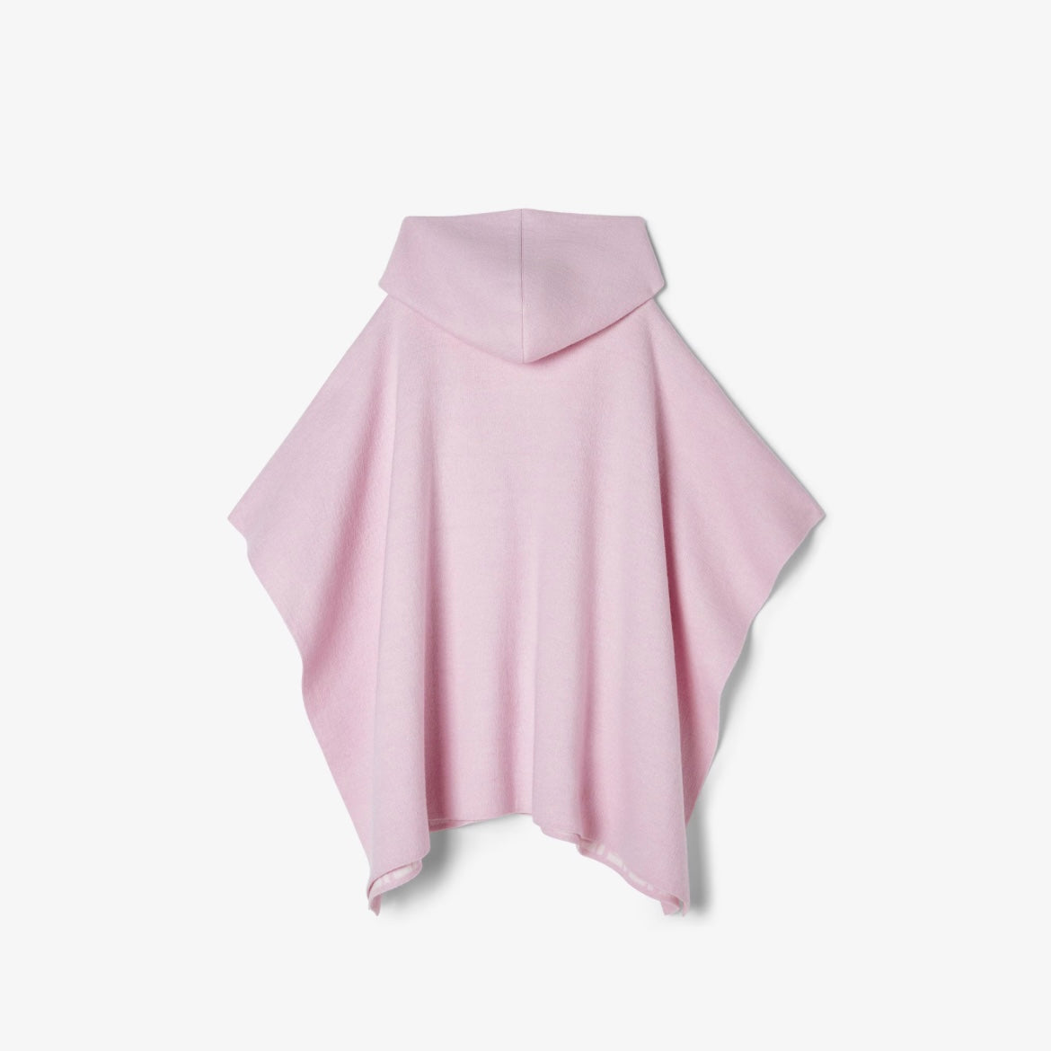 Fendi-FF Allover Hooded Cape W Pockets Rosa