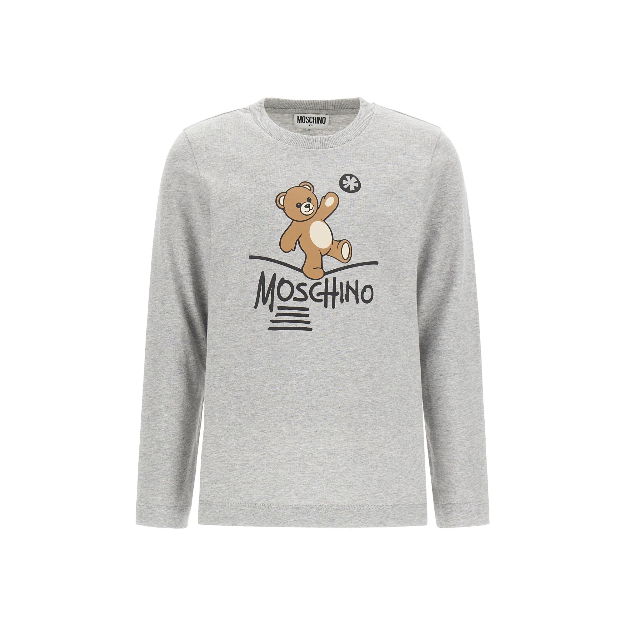 Moschino-Kids T-Shirt Grigio Ch.M/Grisette