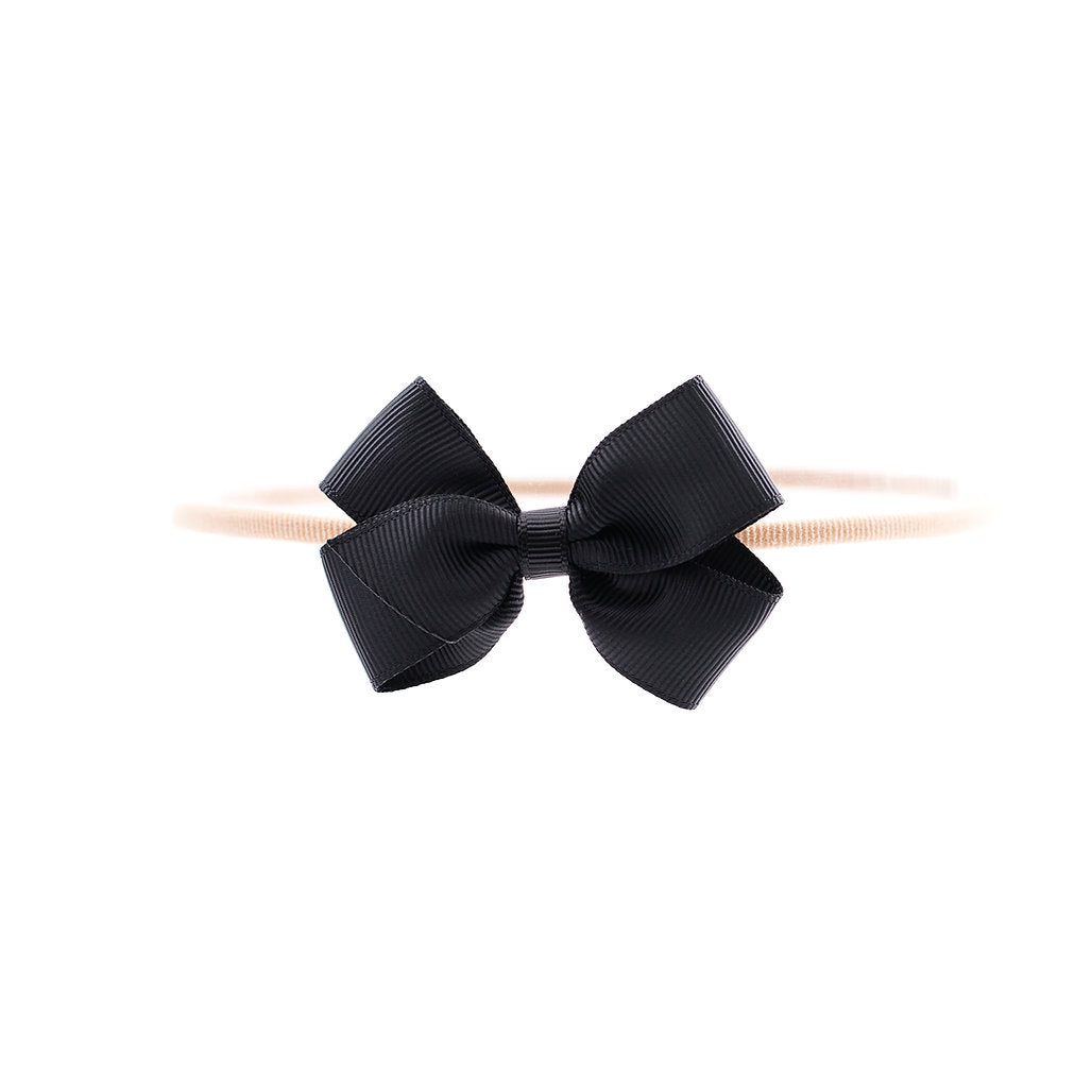 Olilia-Small London Soft Headband-Black