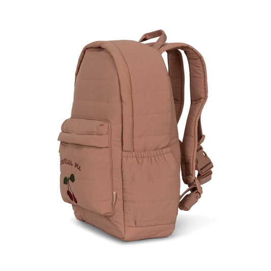 JUNO QUILTED BACKPACK MIDI-CAMEO BROWN