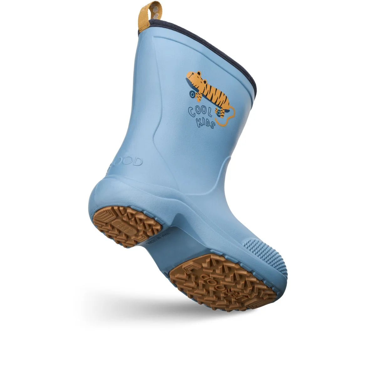 Liewood-Aston Rainboot Tiger / Beach blue