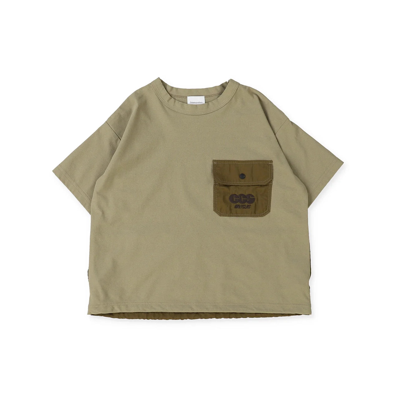 Denim Dungaree-Kids Knitted T-shirts Khaki