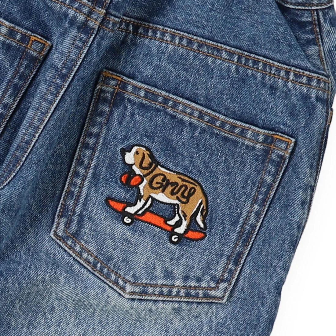 Groovy Colors-Kids Woven Pants Blue