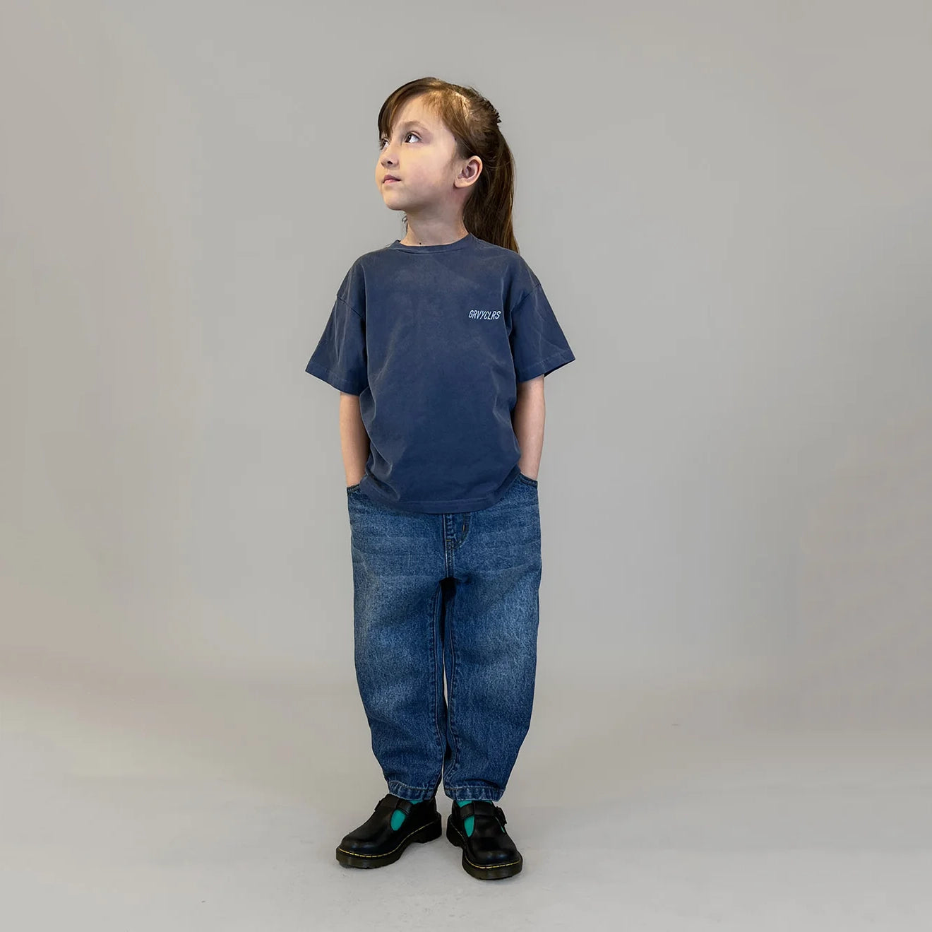 Groovy Colors-Kids Woven Pants Blue