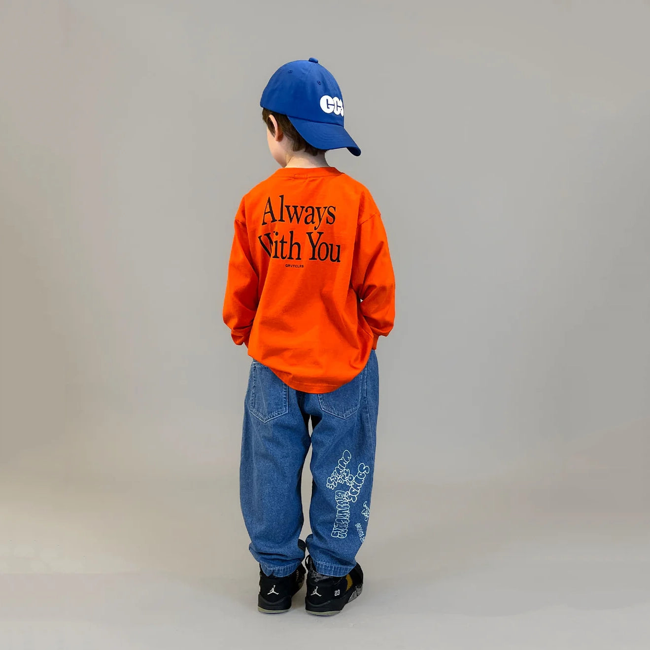 Groovy Colors-Kids Woven Pants Blue