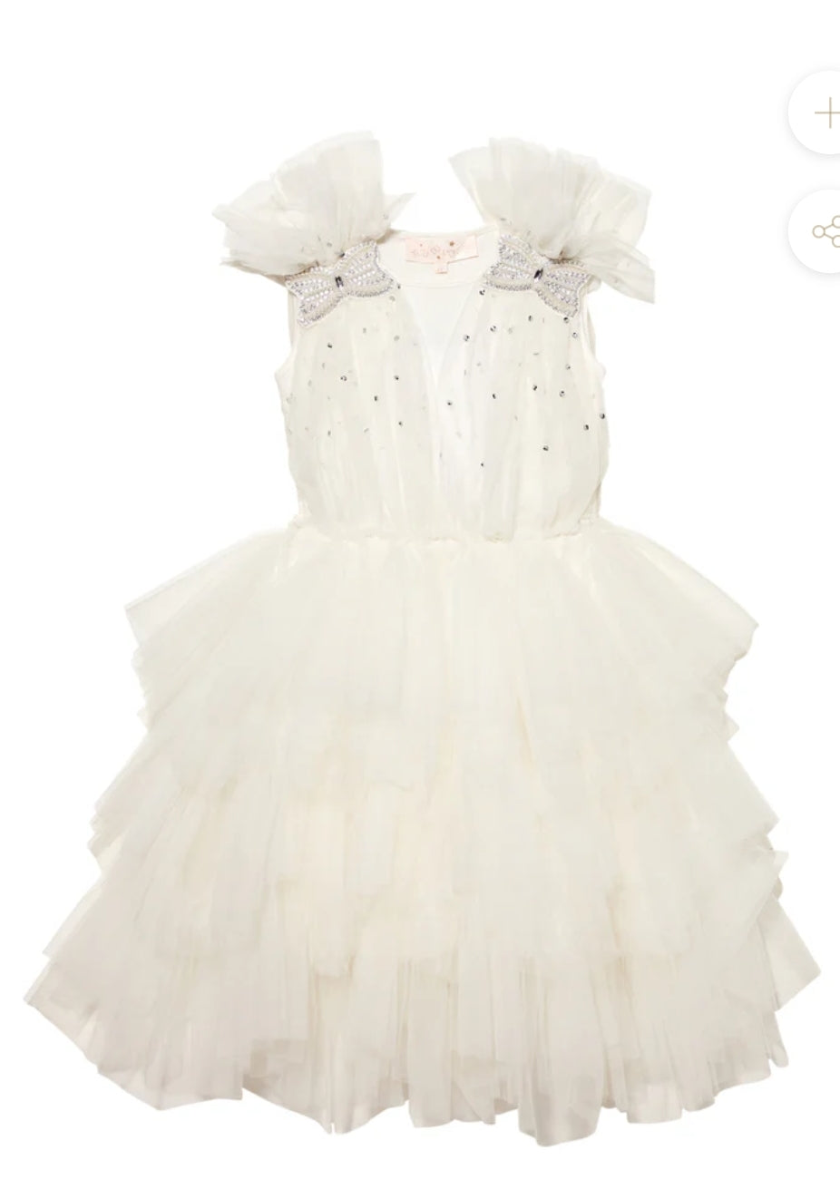 RUMI TUTU DRESS-MILK