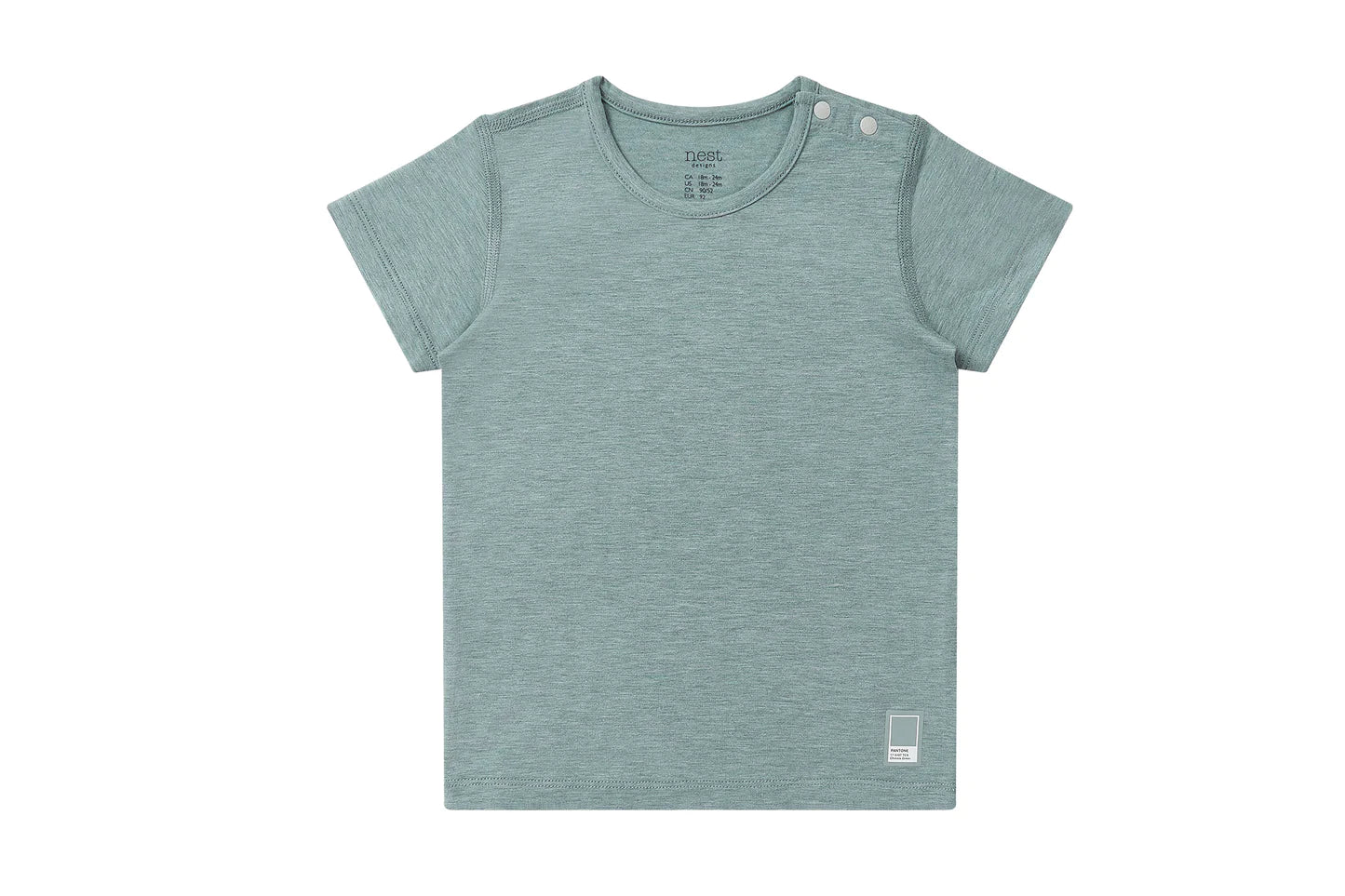 Short Sleeve T-Shirt (Bamboo Jersey) - Pantone Chinois Green