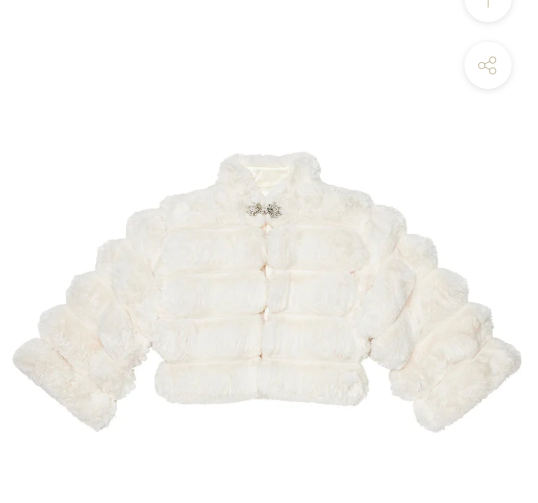 WINTER WONDERLAND JACKET-MILK