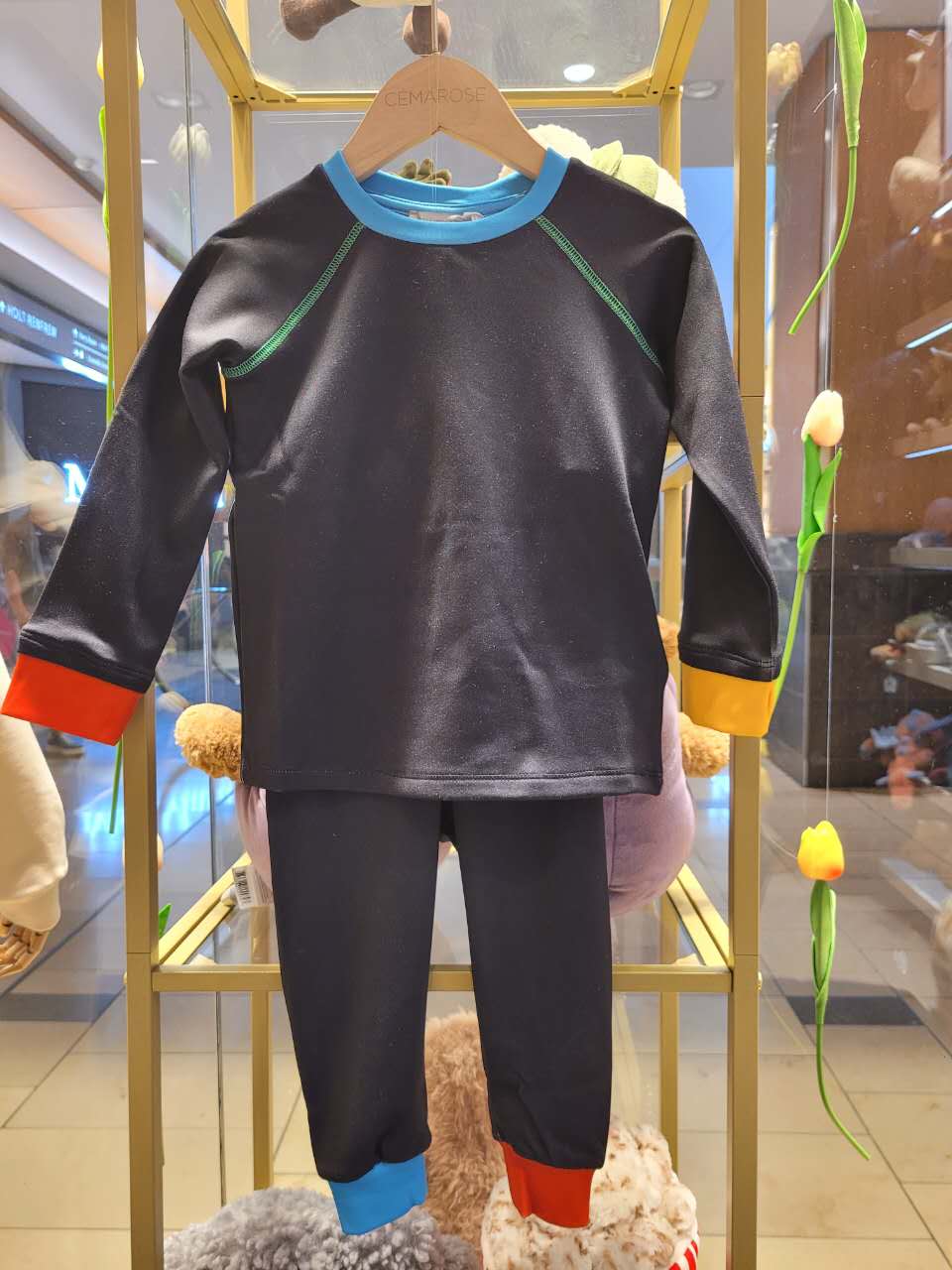 KID SKI UNDERLAYER TRACKSUIT