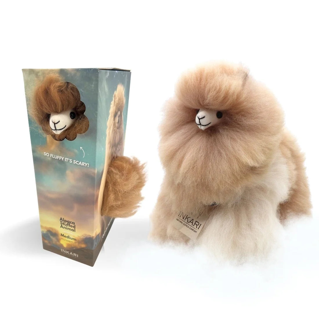 Inkari-Alpaca Monster Medium 32cm Sahara