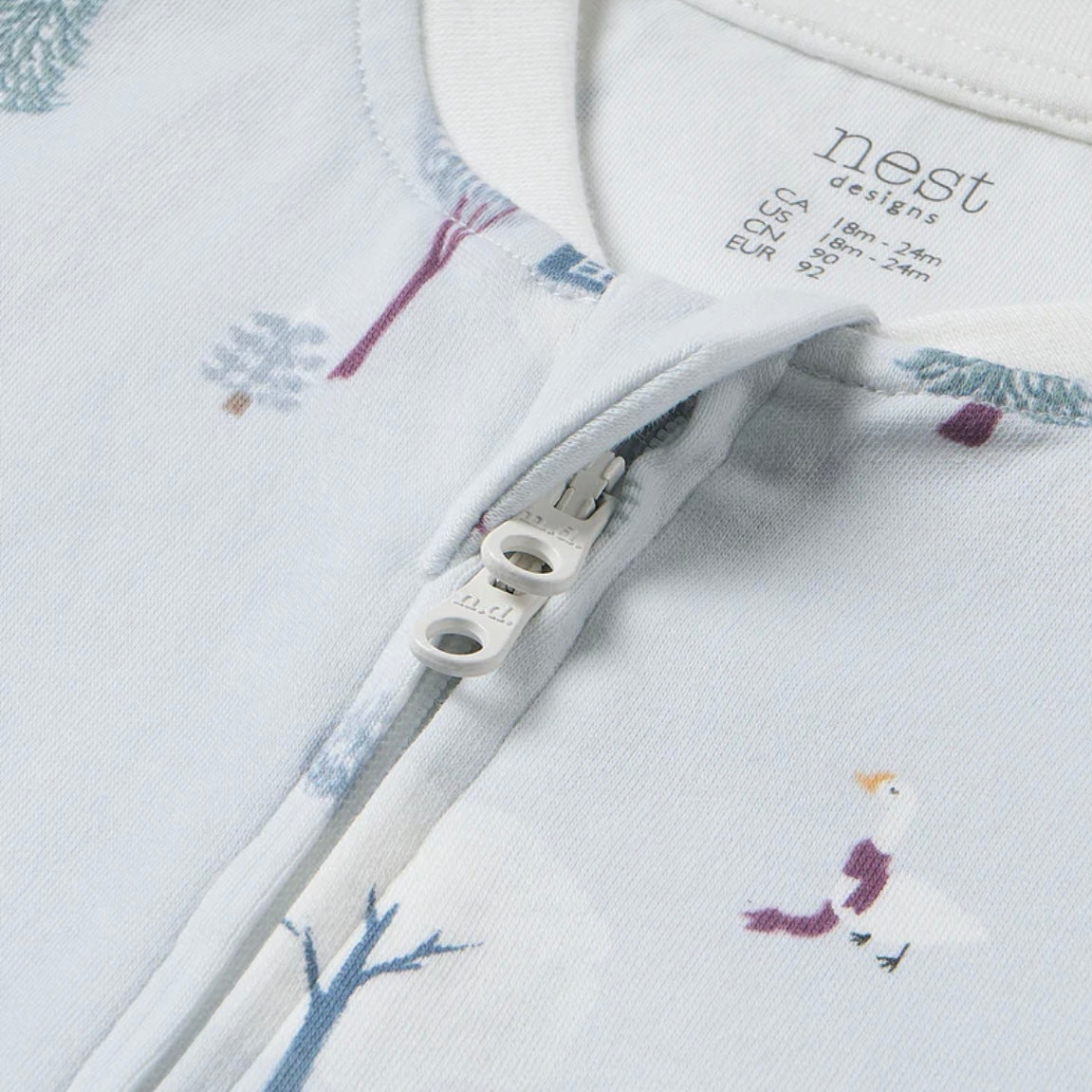 Nest Designs-Long Sleeve Romper Snowy Snuggles
