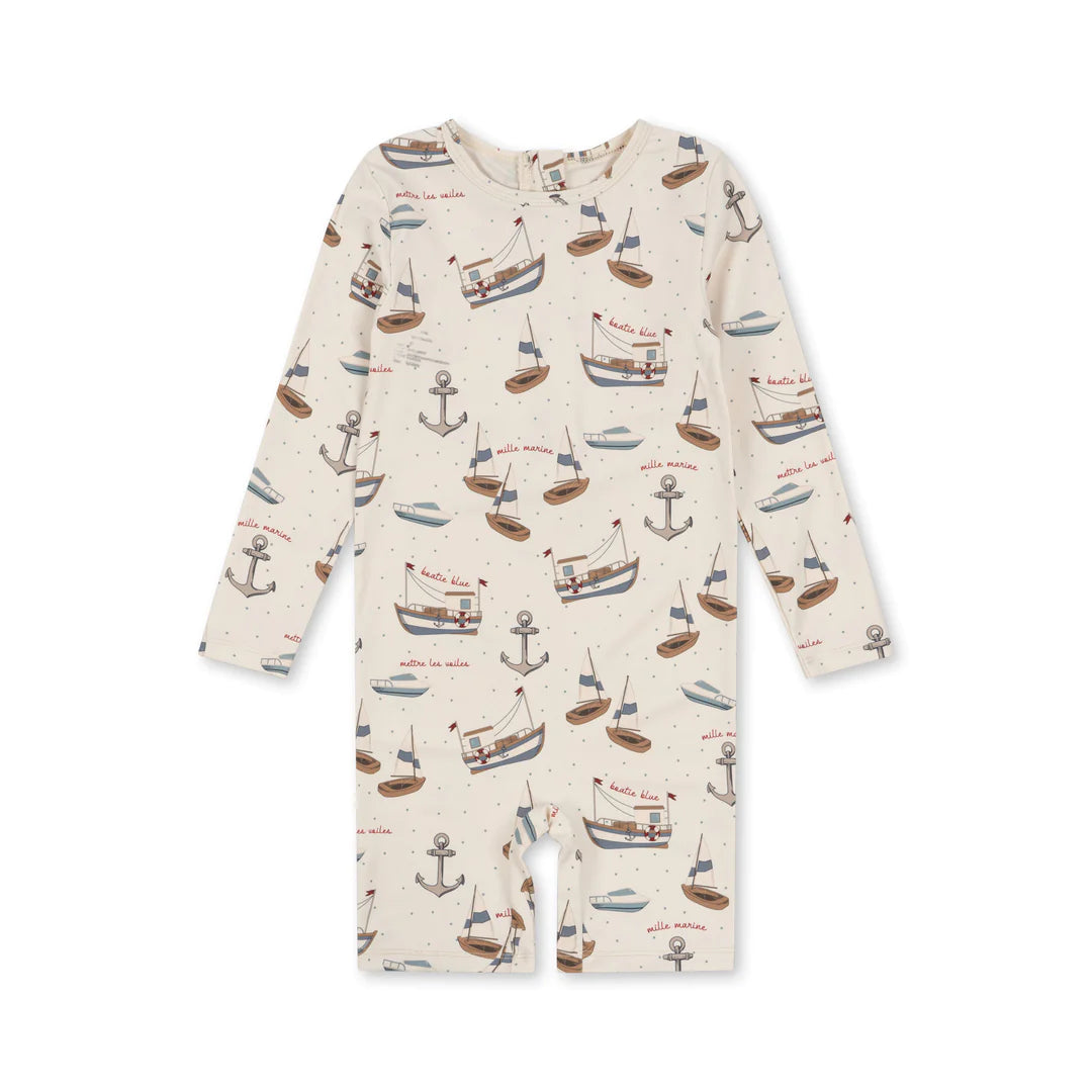 ASTER ONESIE-SAIL AWAY