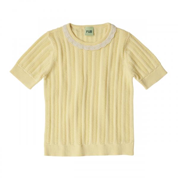 Pointelle T-Shirt-corn