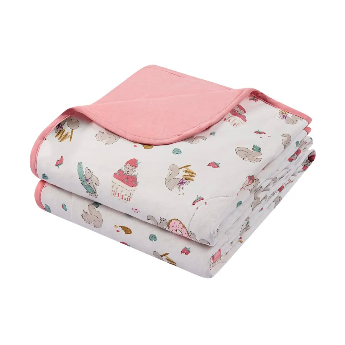 Nest Designs-Cozy Blanket-Small-Very Squirrelly