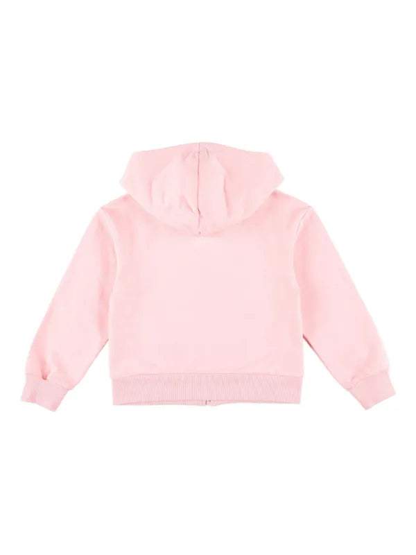 Moschino-Kids Pink Hooded Tracksuit