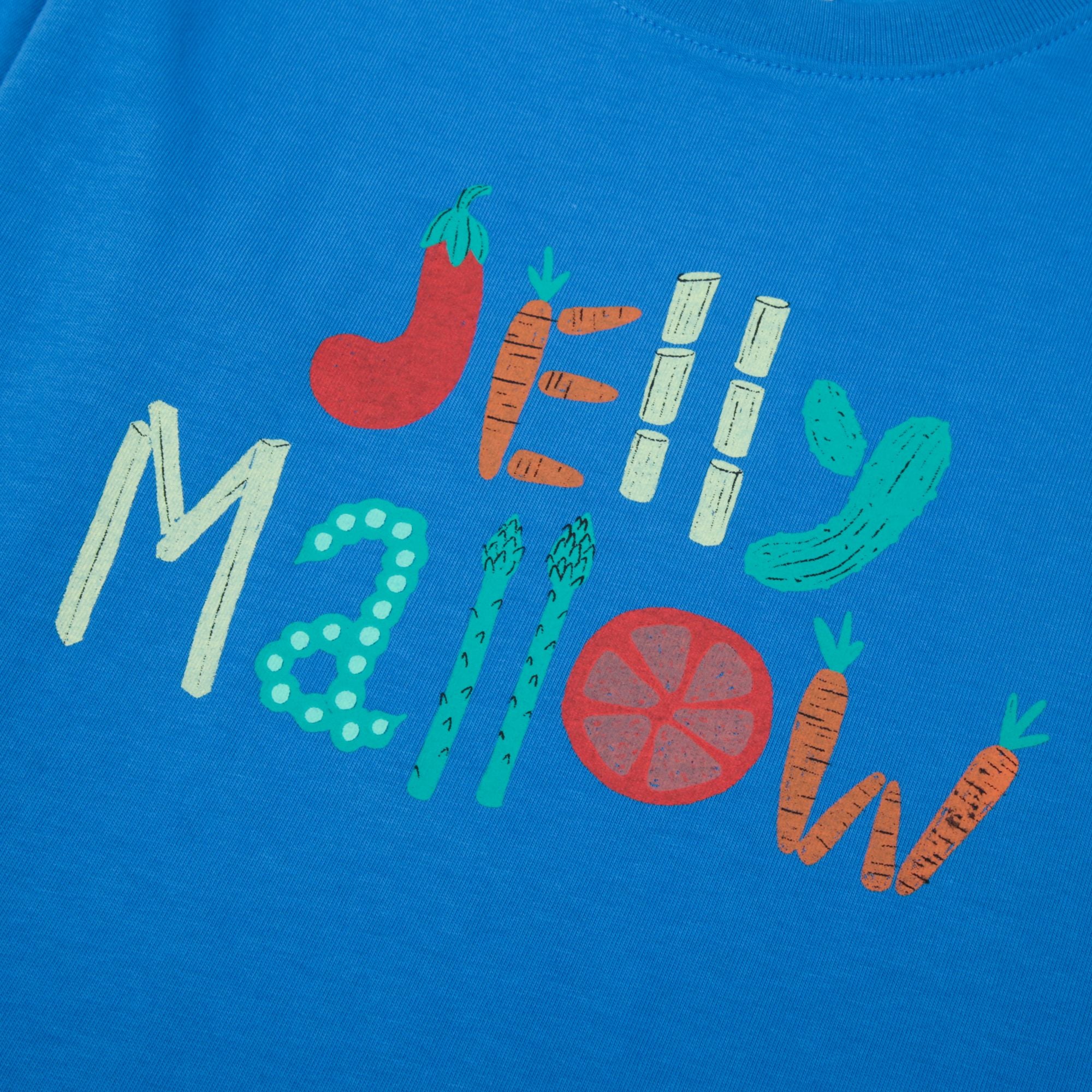 Jelly Mallow-Veggis Longsleeve T-shirt Blue