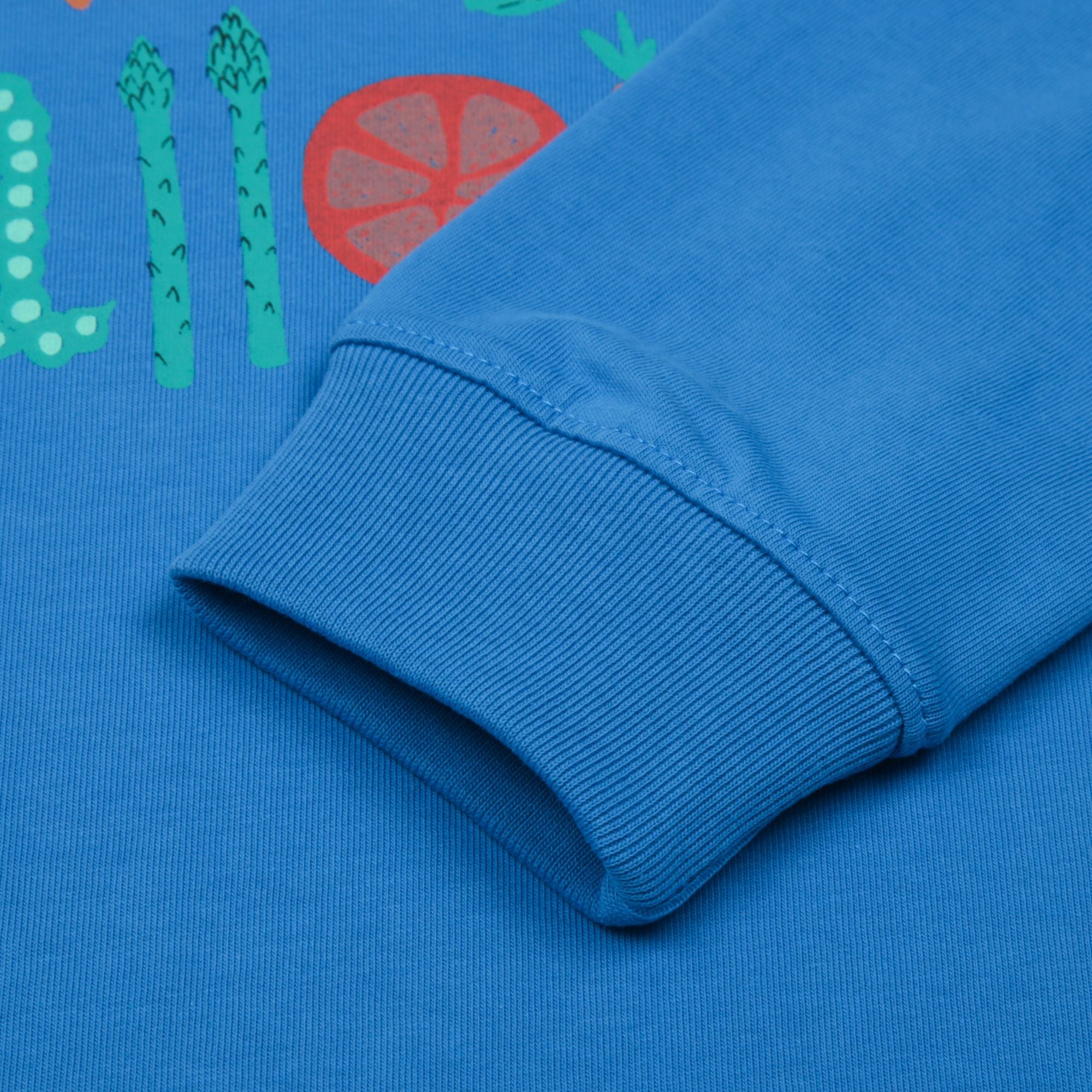 Jelly Mallow-Veggis Longsleeve T-shirt Blue