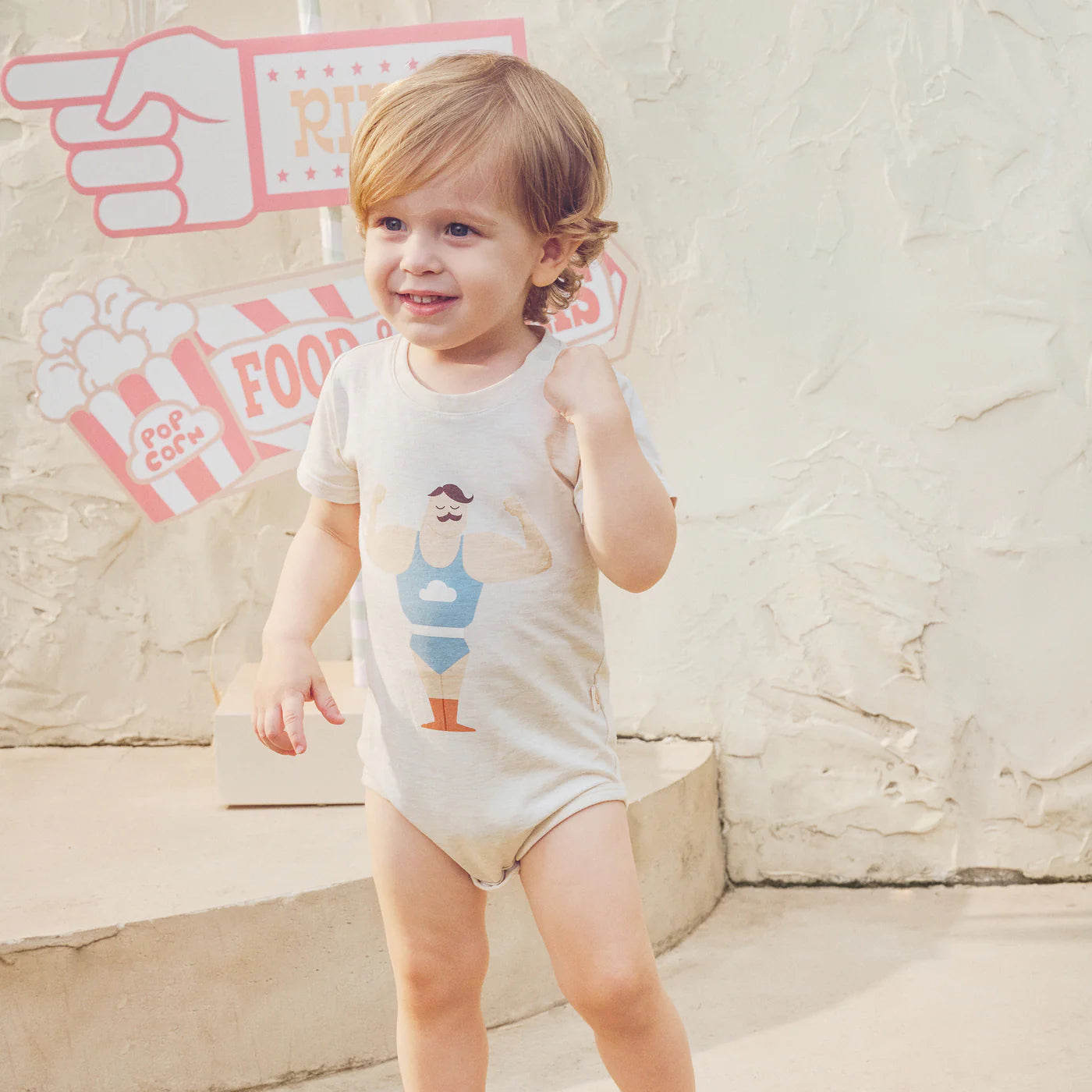 Petite Revery-Baby Onesie Nimbus Cloud-Strongman
