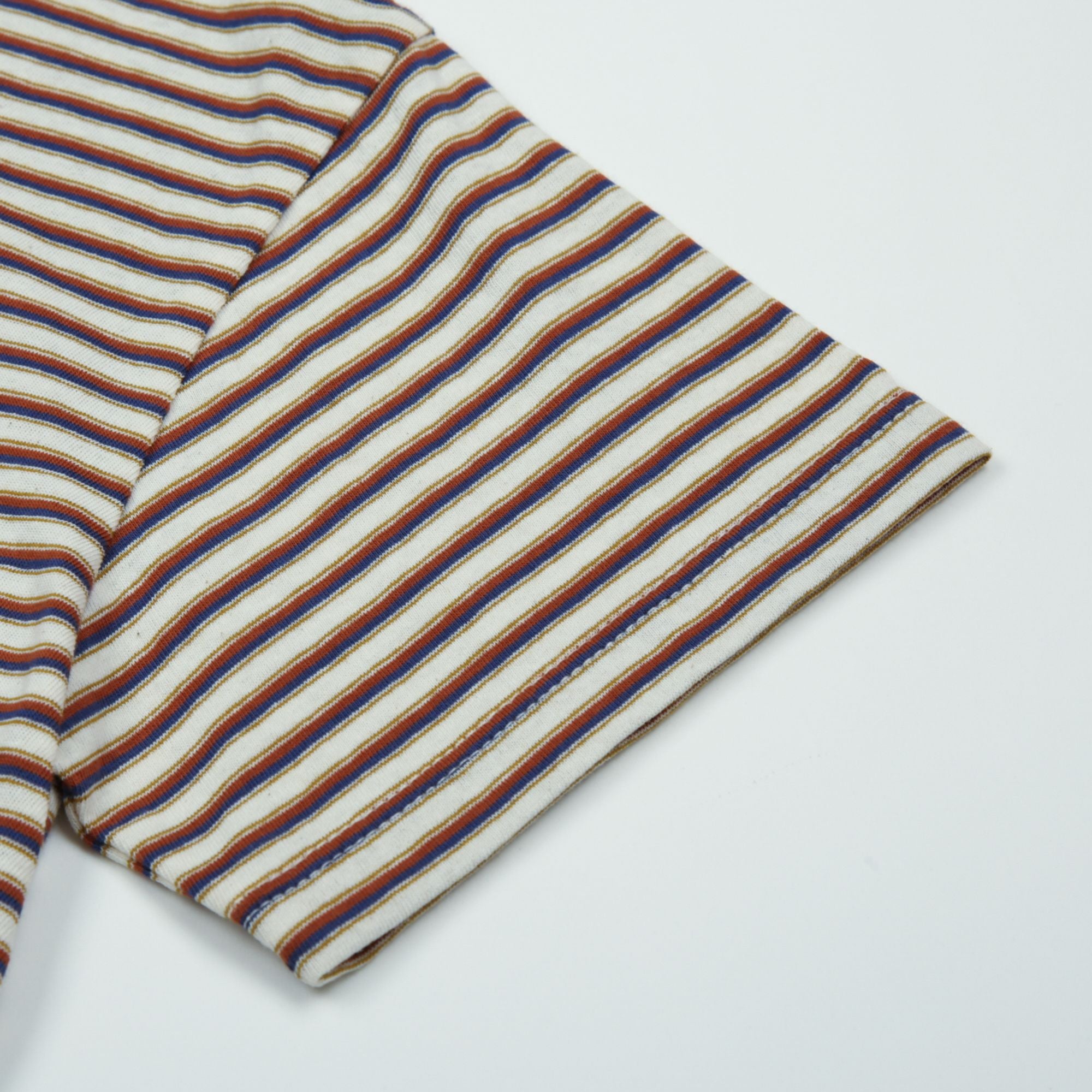 Jelly Mallow-Heartchain Stripe T-shirt Navy