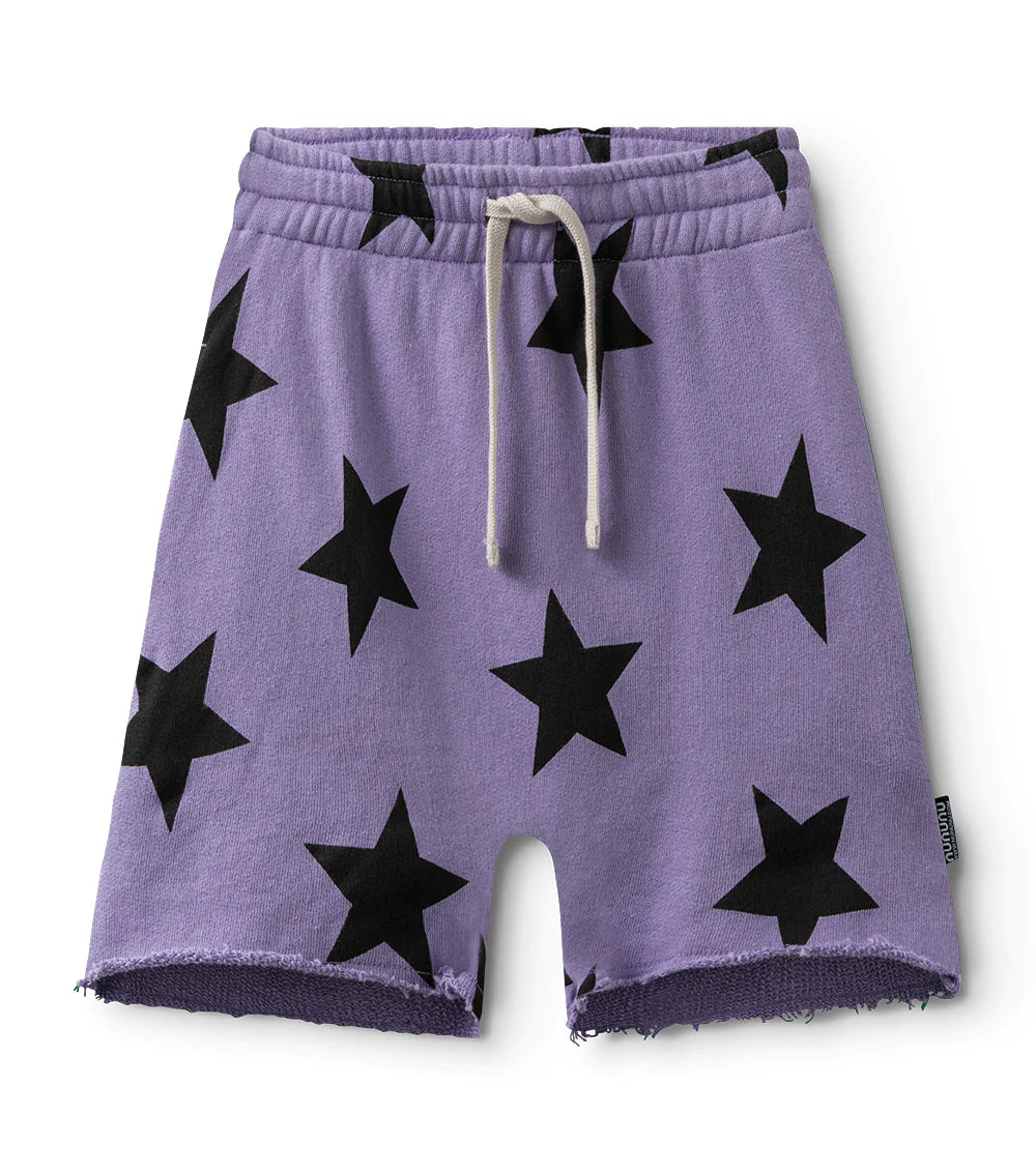 STAR ROUNDED SHORTS MAUVE MIST