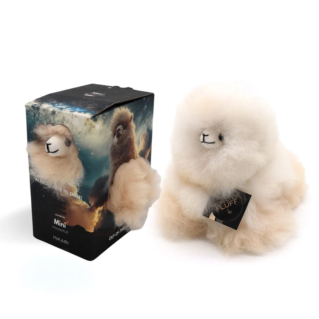 Inkari-Alpaca Monster Mini 15cm Sahara