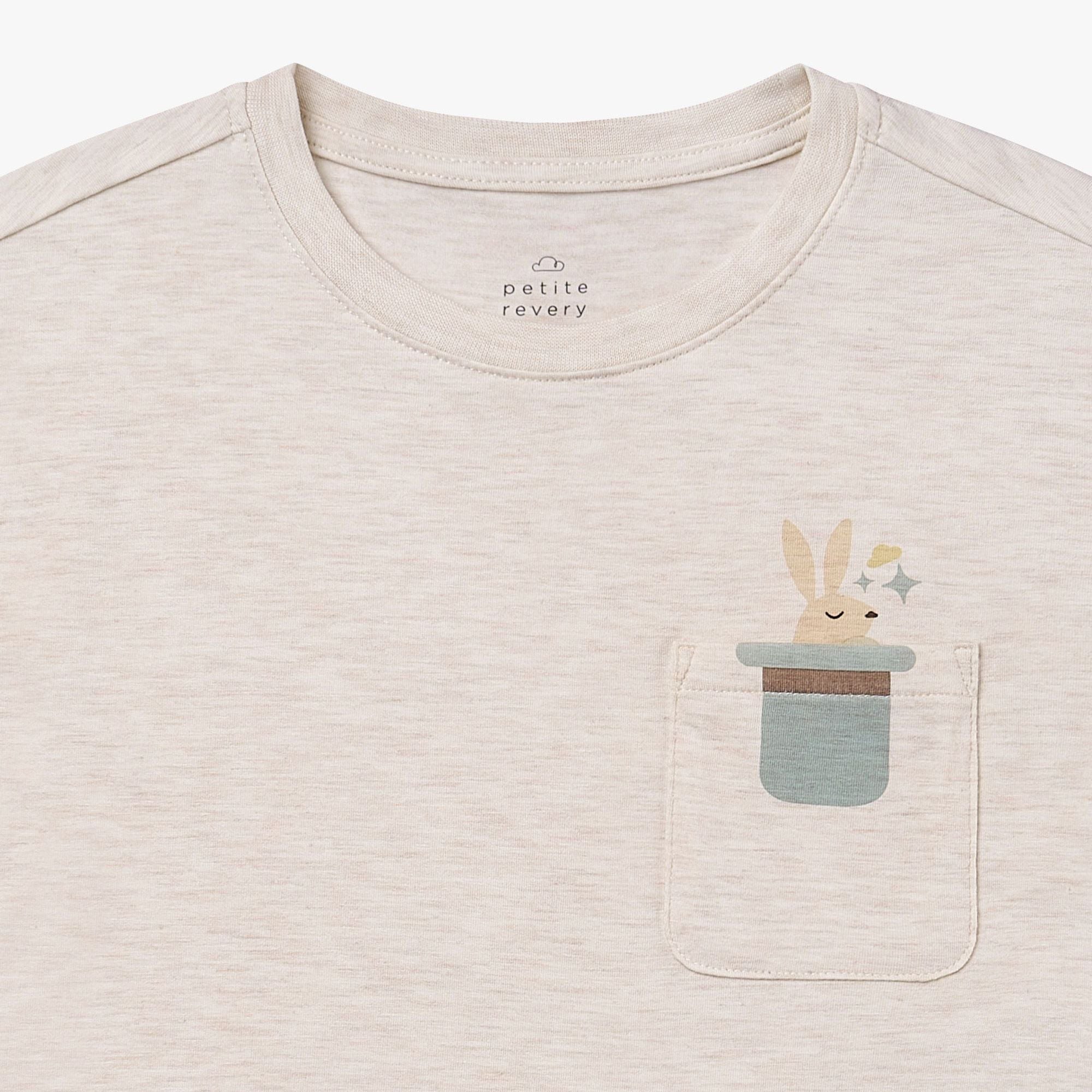 Petite Revery-Kids Oversize Tee Nimbus Cloud