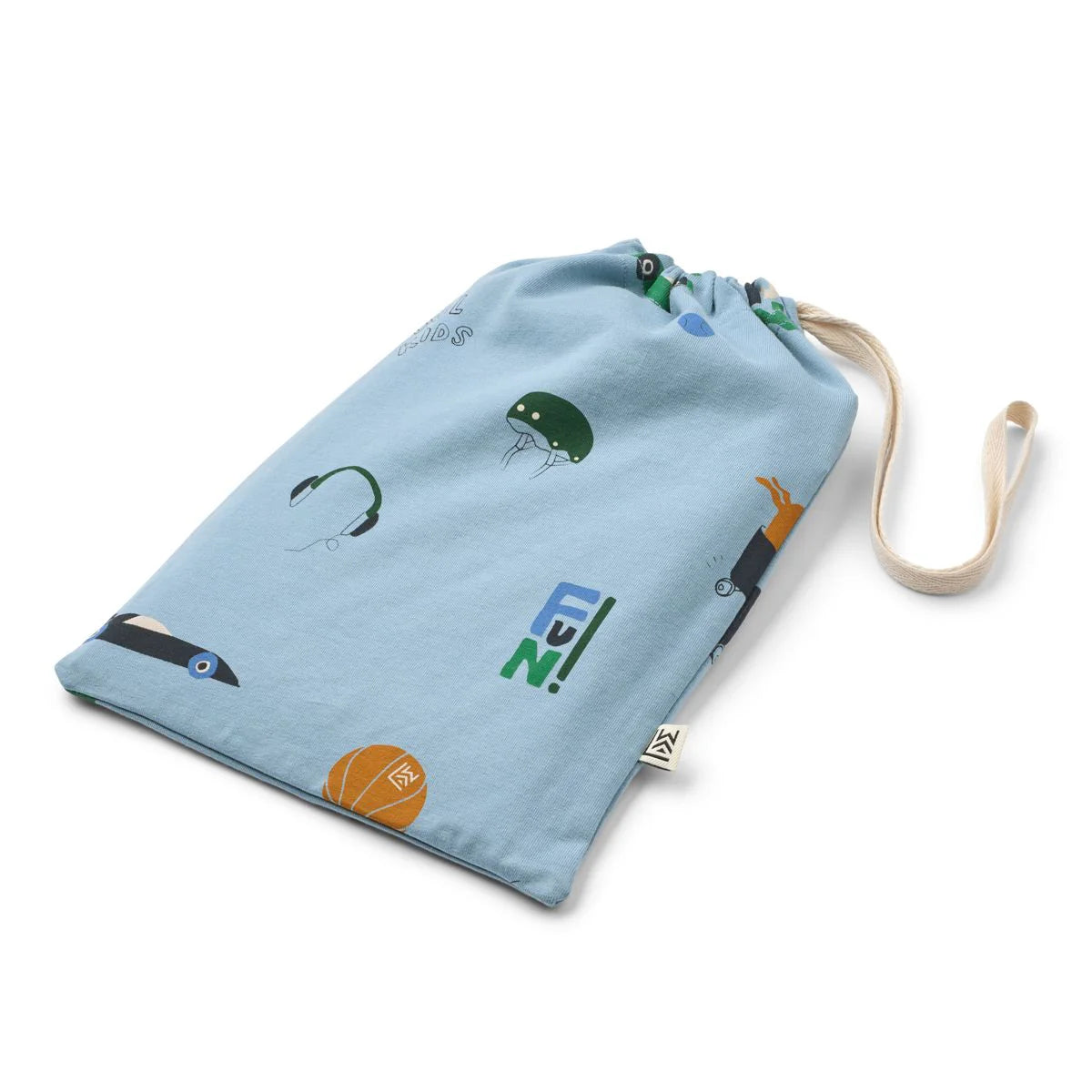 Liewood-Wilhelm Printed Pyjamas Set Dog / fun / beach blue / mix