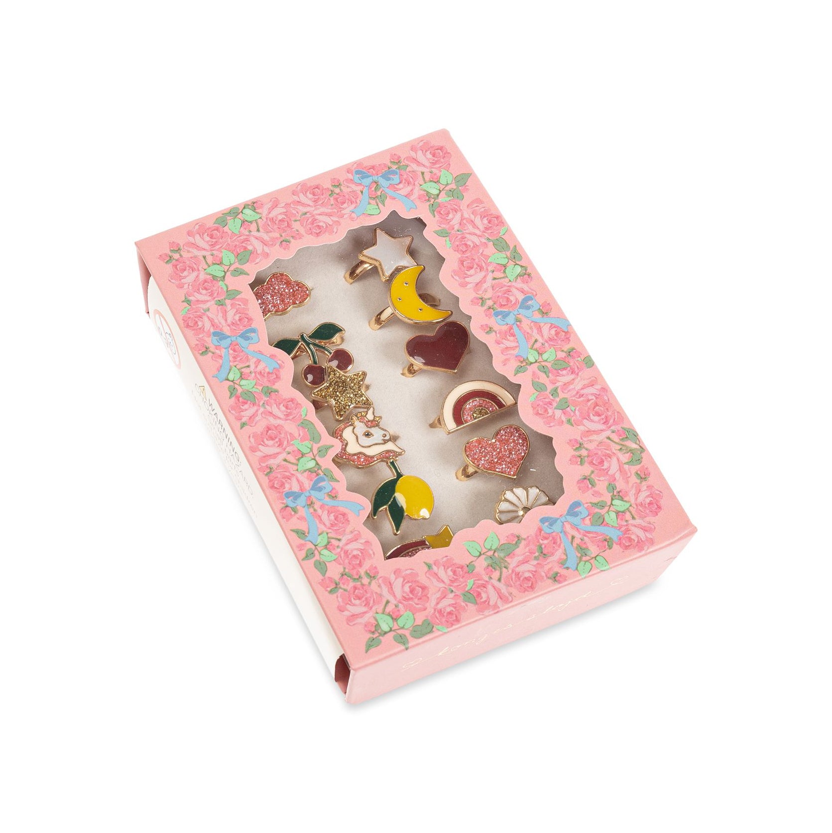 Konges Sløjd-12 Pack Ring Set Display 12 Pcs Multi Color