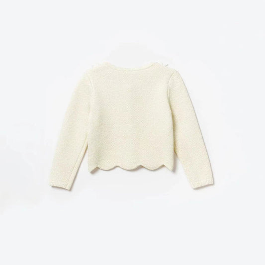 CREAM KNIT CARDIGAN