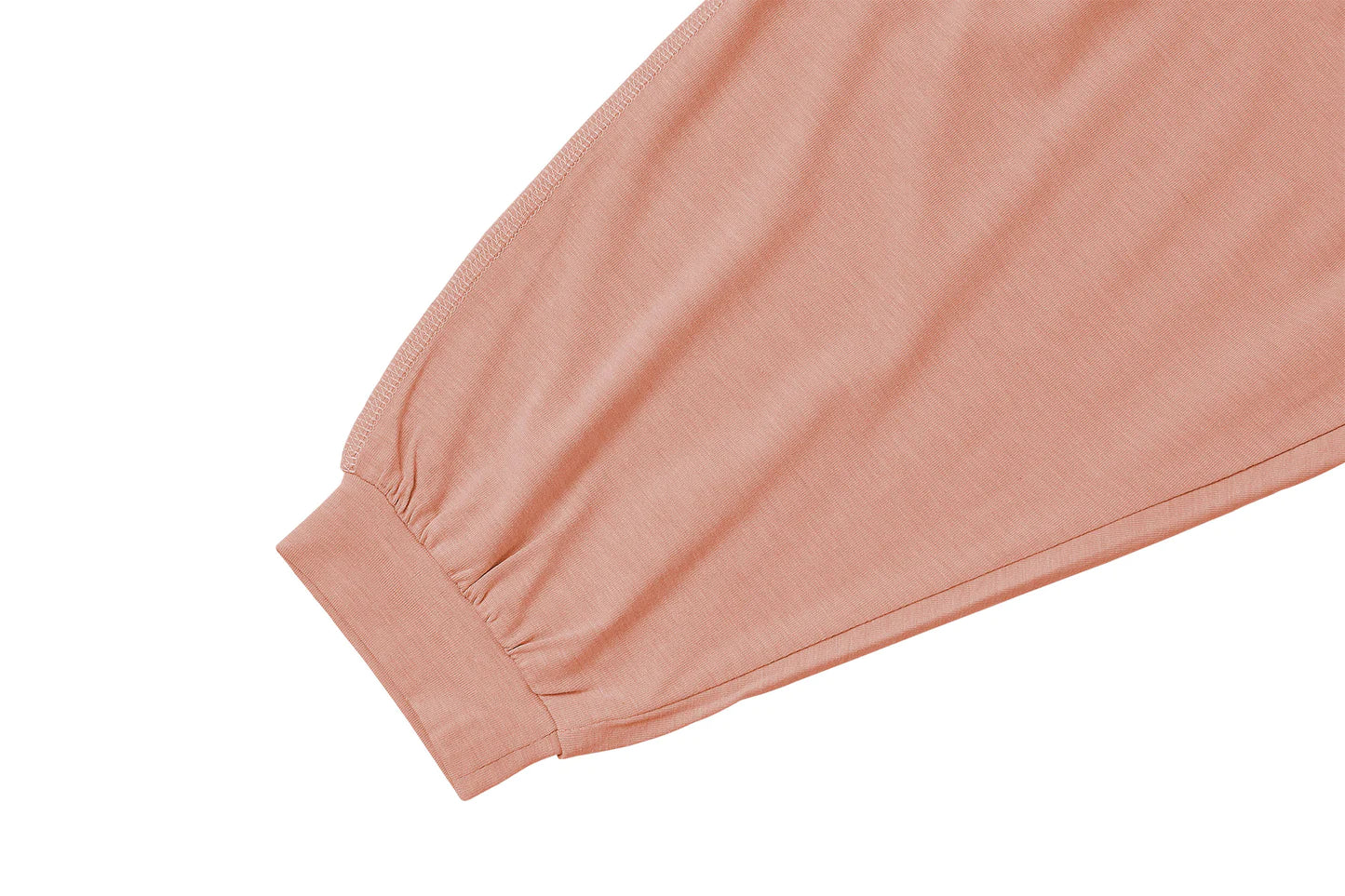 Pants (Bamboo Jersey) - Pantone Coral Almond