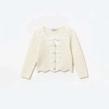 CREAM KNIT CARDIGAN