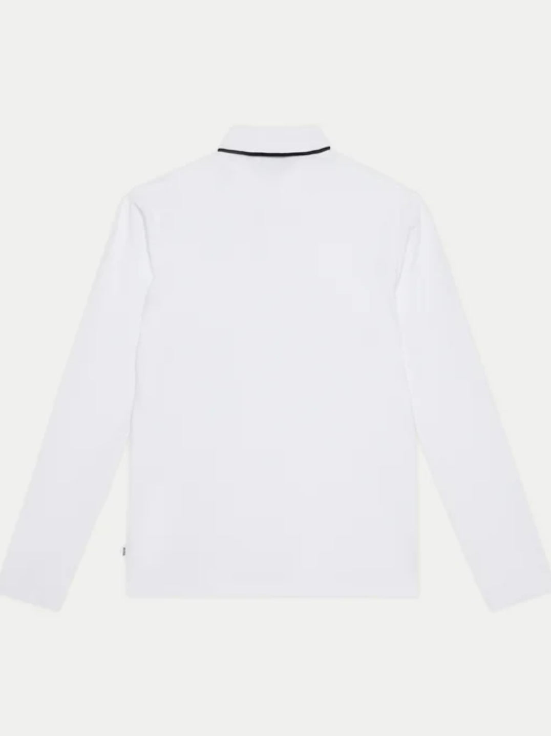 MINI ME LS POLO-WHITE