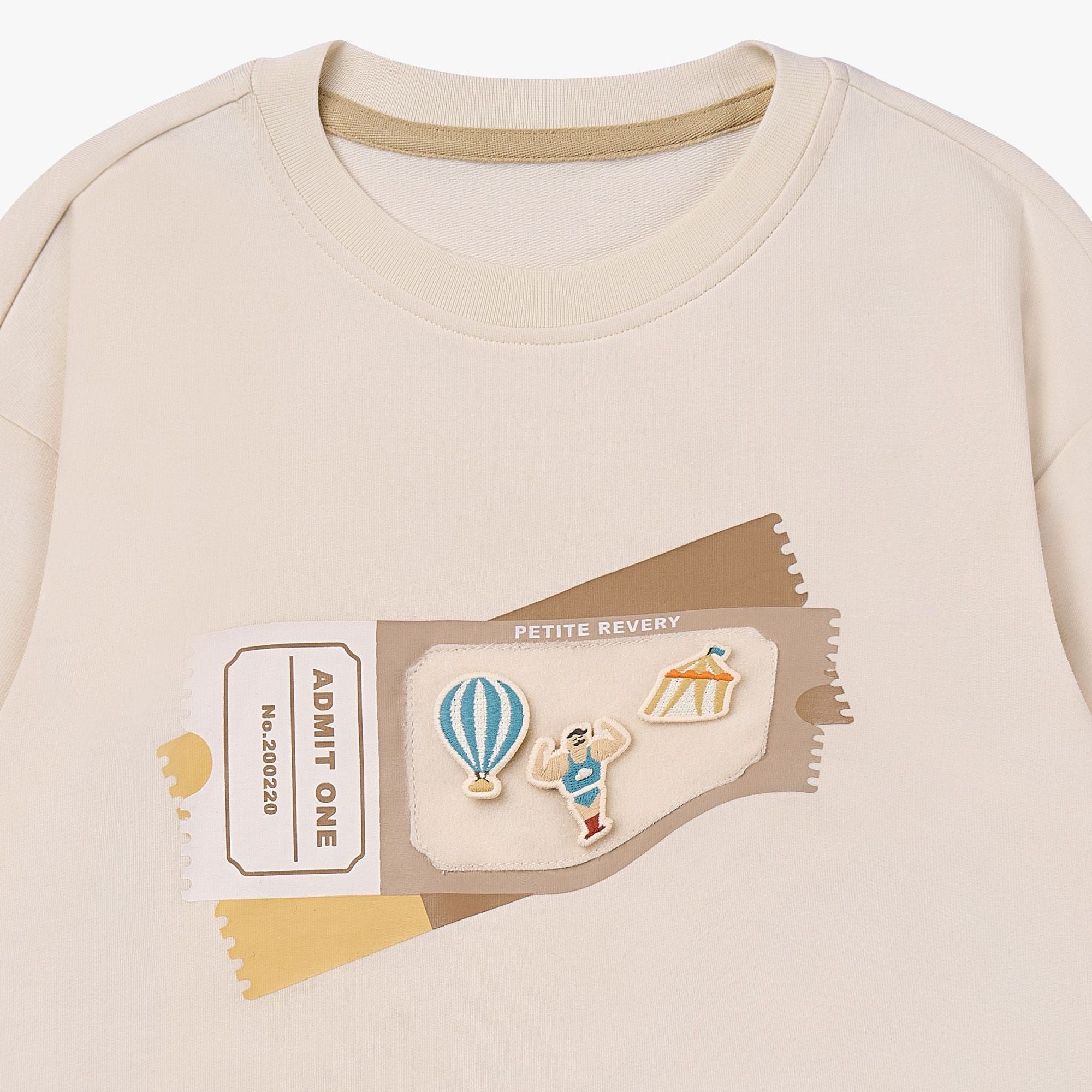Petite Revery-Kids Long Sleeve Sweatshirt Jet Stream