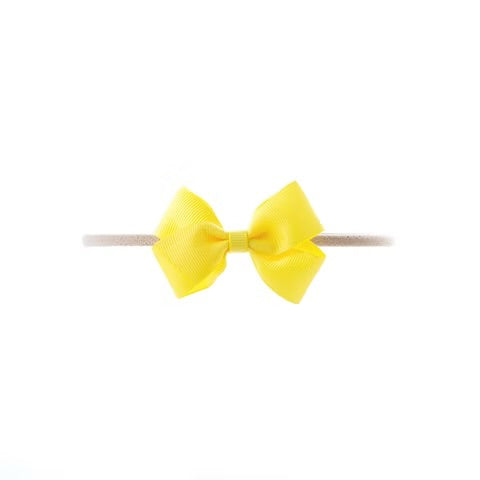 Olilia-Small London Soft Headband-lemon