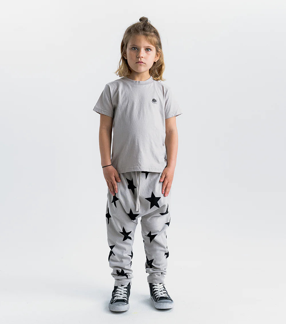 STAR BAGGY PANTS SMOKEY GREY