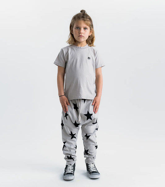 STAR BAGGY PANTS SMOKEY GREY