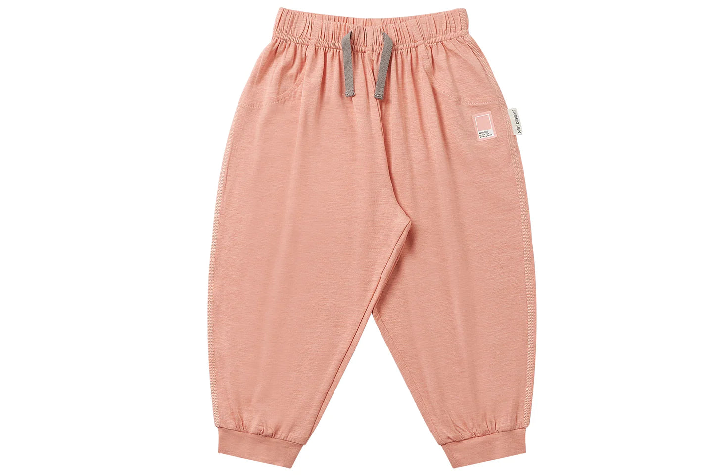 Pants (Bamboo Jersey) - Pantone Coral Almond